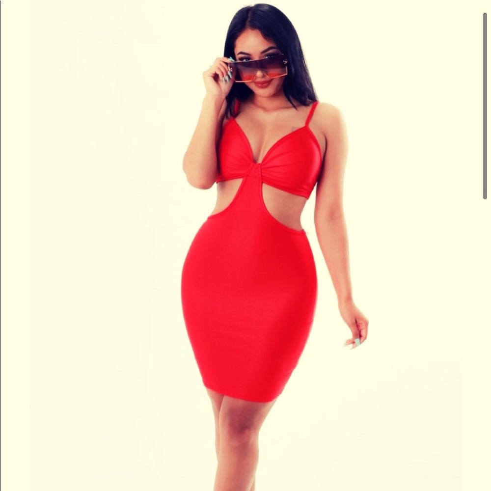 Cut out Body con dress